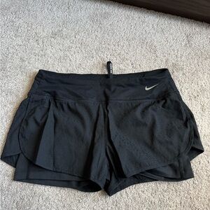 Nike Women's Black Athletic Shorts